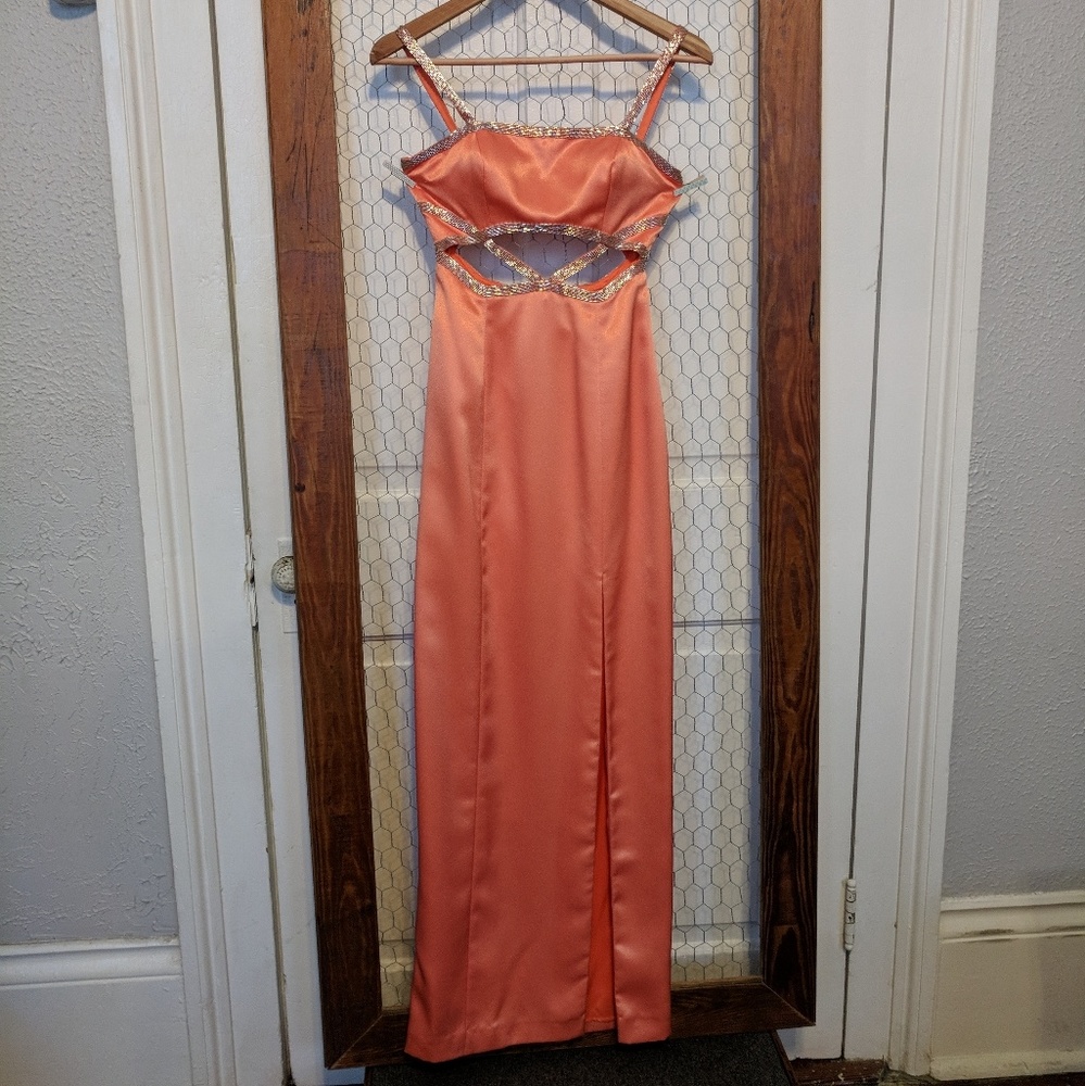 Orange Formal Dress